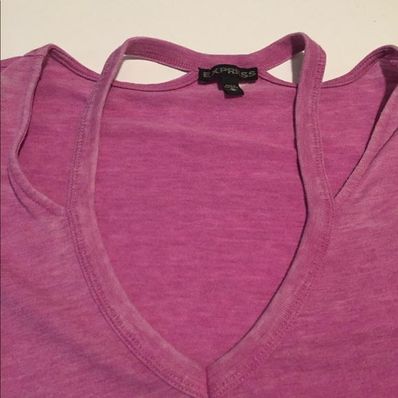 SALE 4 for $15 Express split neck tee - Picture 2 of 2